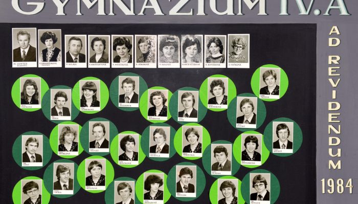 1979 A Tablo Gymnázium - Foto©Lužina
