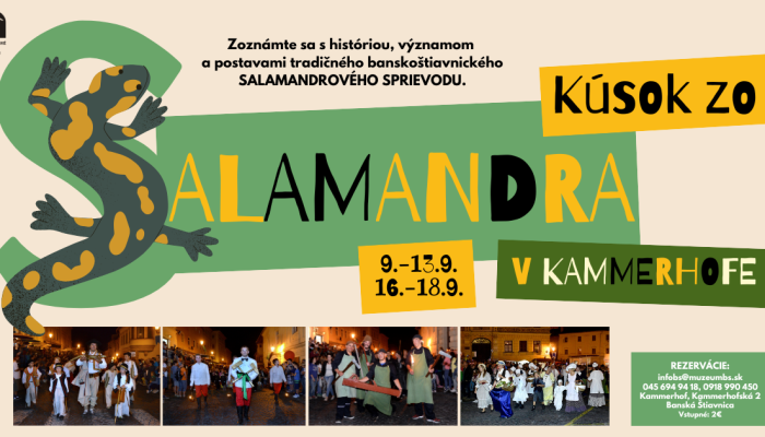 Kúsok zo Salamandra v Kammerhofe