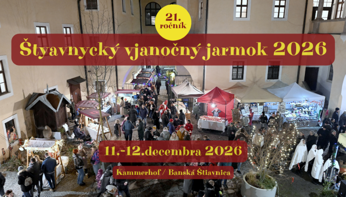 Štyavnycký vjanočný jarmok 2026